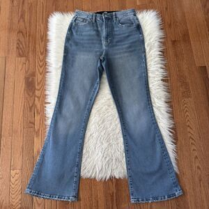 LuLaRoe Flare Jeans Women’s Size 28 Magic Waistband Stretch Comfort High Rise